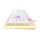 Gaming Keyboard Havit KB876L RGB (white)