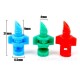 360 degree garden sprinkler - red - Mist - Nozzle for plant irrigation system