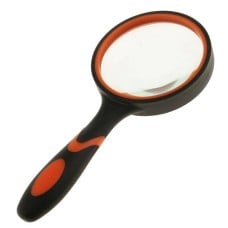 50mm hand magnifier - 10x magnifying glass