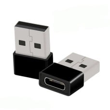 Adapteris – Adapteris – C tipo USB į USB – juodas – OTG