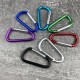 Aluminum carabiner Type-D - 45mm - Carabiner - Survival - EDC