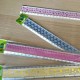 Aluminum ruler 30cm 12 inches - mix of colors