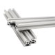 Aluminum profile T6 2020 T6 240mm - anodized - for 3D printers, frames, industrial machines