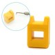 Magnetizer / demagnetizer for screwdrivers, screwdrivers and bits