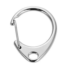 C-type metal snap hook 31mm - Key snap hook - Survival