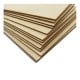 Plywood 2.5mm 150x225mm - Carving board - Shape