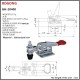 GH-20400 quick-release clamp - clamp - metal clamp