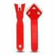 Scrapers for removing glue and silicone residues - 2 pcs - putty knife - spatula