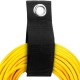 Cable organizer - strong Velcro - size S 25x100mm - black - fastening band