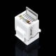 Keystone RJ45 UTP CAT5E keystone socket - LAN UTP tool-less socket