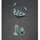 Cone screw KM3x6 - flat head screw - for metal - metric - 10 pcs