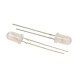 LED 5mm red diffusion - transparent 20mA - 620-625nm - 10 pcs