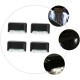 LED solar lamp - black - for stairs balustrade - external light