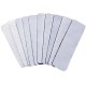 Self-adhesive Velcro for fastening - 100x30mm - white - 10 pcs - adhesive tape