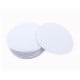 Self-adhesive Velcro for fastening - 60mm circle - white - 5 pcs - adhesive tape