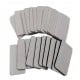 Self-adhesive Velcro for mounting 40x60mm - white - 5 pcs - adhesive tape