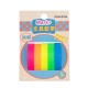 Self-adhesive indexing tabs - fluorescent ribbons - 6mmx5m - 5 colors - transparent