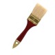 Wooden brush - 70mm - flat - painting - universal