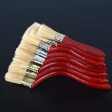 Wooden brush - 70mm - flat - painting - universal