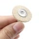 Cotton polishing disc 15mm - soft polisher for Dremel