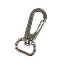 Metal snap hook with swivel 38x18mm - Key snap hook - Survival