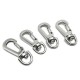 Metal snap hook with swivel 40x15mm - Key snap hook - Survival