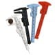 Mini plastic caliper 0-80 mm - red - measuring tool