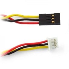 Moteriškas kabelis 3 PIN 2.54 mm - Micro-JST 3PIN 2.0 mm - 30 cm