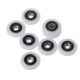 Nylon guide wheel 5x19x5mm - 5mm axle - bearing roller - for 3D printers