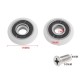 Nylon guide wheel 5x19x5mm - 5mm axle - bearing roller - for 3D printers