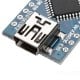 NANO V3.0 16MHz USB – ATmega328PB – CH340 – Klonas – lituotini kaiščiai – suderinama su Arduino