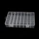 Organizer 24 compartments 195x130x36mm - container for small items