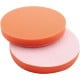 Flat polishing sponge 125mm - orange - cleaning pad - for waxing