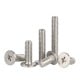 Flat screw with cross head CM3x4 - screw - 10 pcs