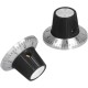 Potentiometer knob with scale - C2 - 29mm