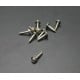 Washer screw 1.7x4mm - Sheet metal screw - 10 pcs - flat head - PWA1.7X4X5