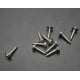 Washer screw 3.0x18mm - Sheet metal screw - 10 pcs - flat head - PWA1.7X4X5