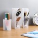 Desk organizer - black - for office supplies - for cosmetics