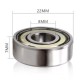 Ball bearing 9x26x8 - 8mm axis - type 629ZZ