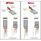 Servo plugs type (JR/Hitec) - Set Plug + Socket