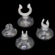 Silicone suction cup with handle 10x30mm for tubes and hoses - for aquarium