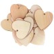 Heart plywood 75x75x3mm - Pendant for carving and painting - Formatka