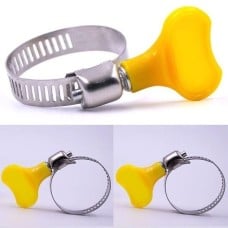 Clamping band with butterfly 13x19mm - metal worm clamp for pipes and hoses