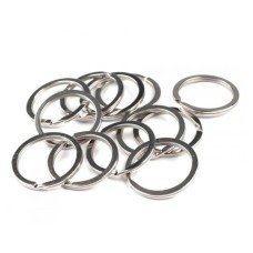 Spring ring for key ring - 35mm x10pcs - flat - Key ring