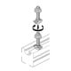 T-head screw - keyway - M5 x 12mm - 10 pcs, - for aluminum profiles 2020 - T-Bold