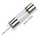 Glass fuse - 0.5A - tubular - fuse - 10 pcs