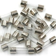 Glass fuse - 6A - tubular - fuse - 10 pcs