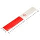 Reflective sticker white and red 30cm 1 pc - Self-adhesive stickers