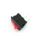 Rocker switch 15x10mm - red - 2PIN - 250VAC/3A - ON-OFF