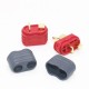 T-plugs (DEAN) with cover - Dean connector - complete high-current mini connector - Amass